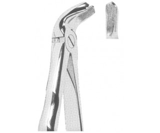 Extracting Forceps With Anatomically Shaped Handle